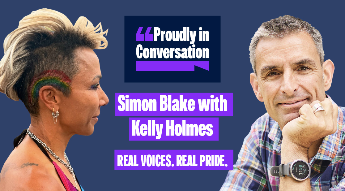 Proudly in conversation Kelly Holmes