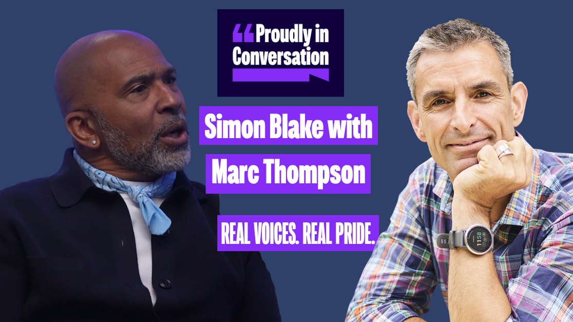 Simon Blake with Marc Thompson