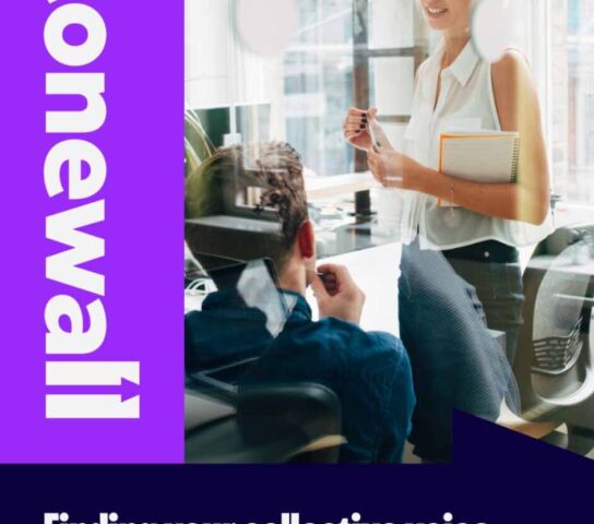 Cover page for Finding your collective voice PDF