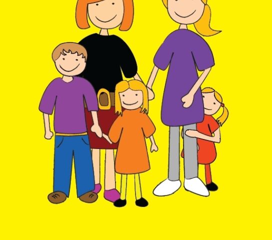 Different Families, Same Love poster.