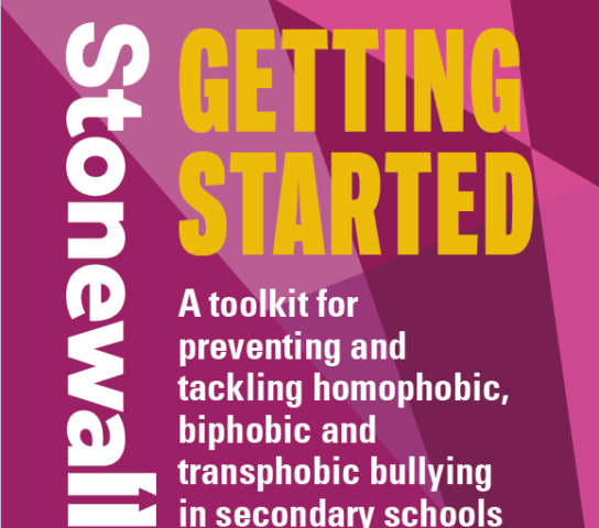 Cover of Getting Started toolkit (Secondary Schools).