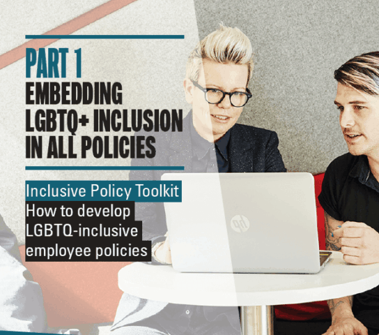 Inclusive policy toolkit part 1 cover.