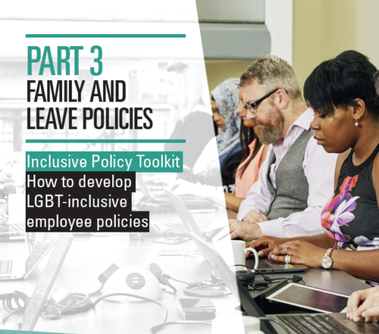 Inclusive Policy Toolkit: Part 3 cover.