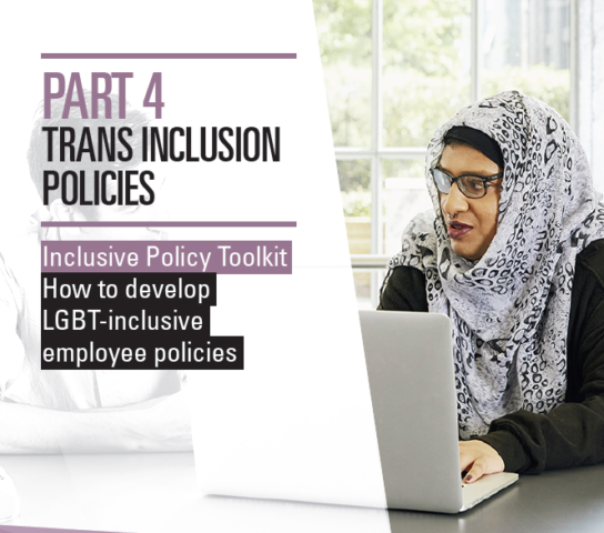 Inclusive Policy Toolkit: Part 4 cover.