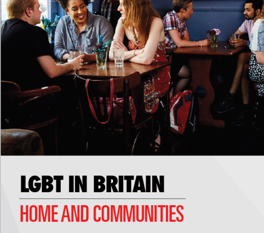 LGBT in Britain - Home and Communities cover.