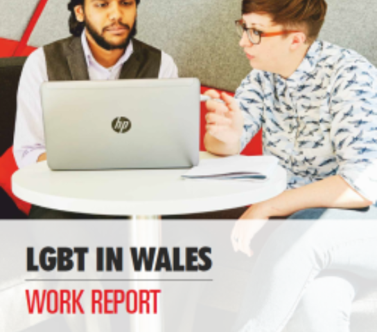 LGBT in Britain Wales report cover.