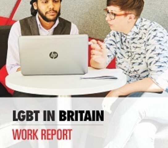 LGBT in Britain - Work Report (thumbnail of cover).
