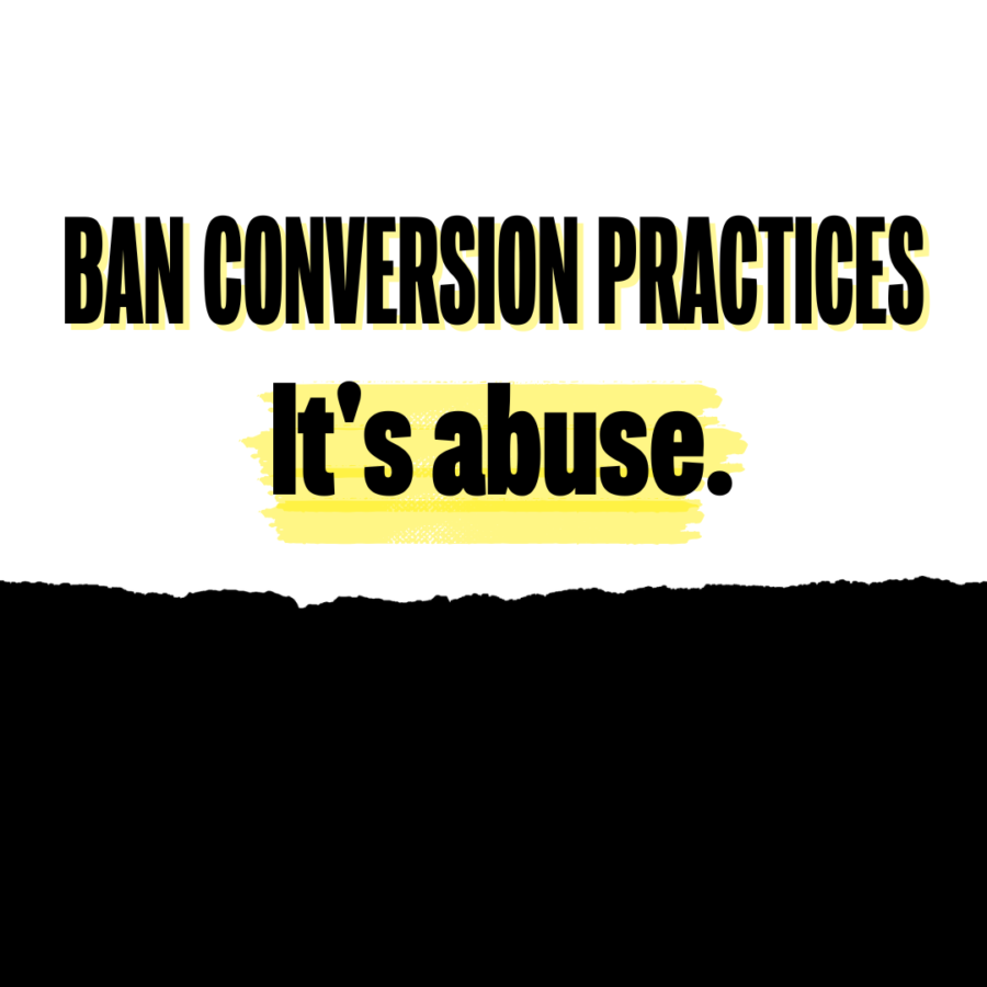 Ban Conversion Therapy now