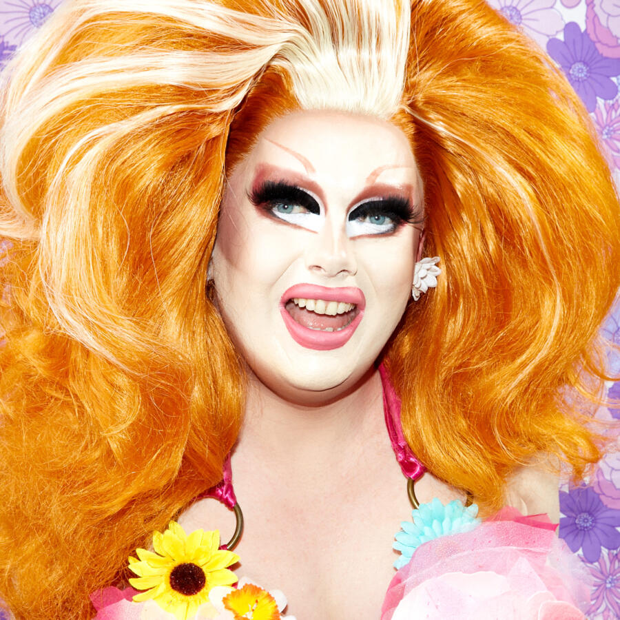 Floral Head shot