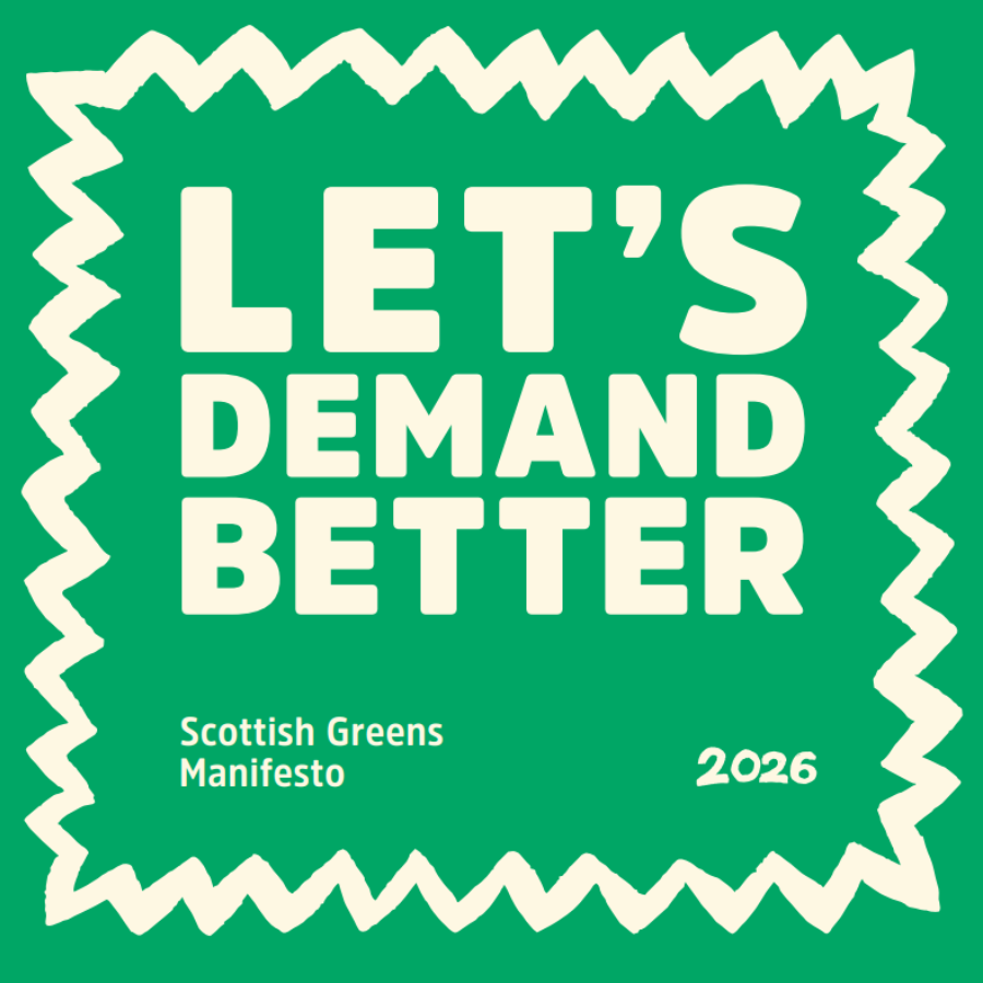 Scottish Greens party manifesto