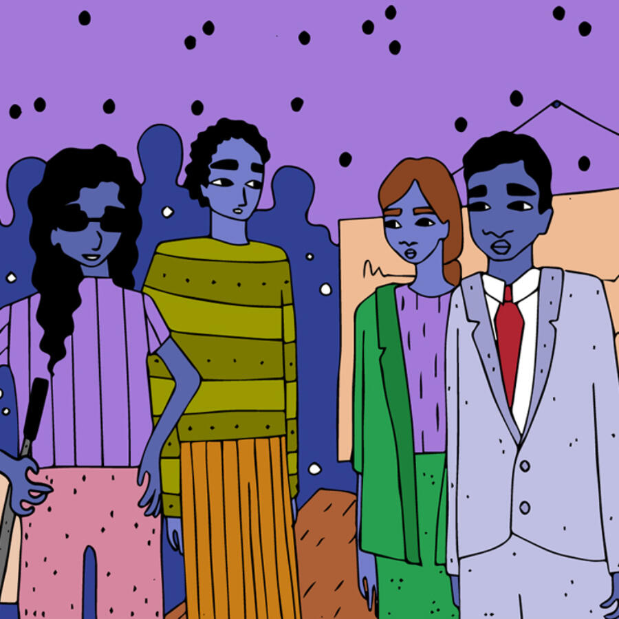 Square block know your rights square color