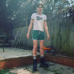 Person on roller skates